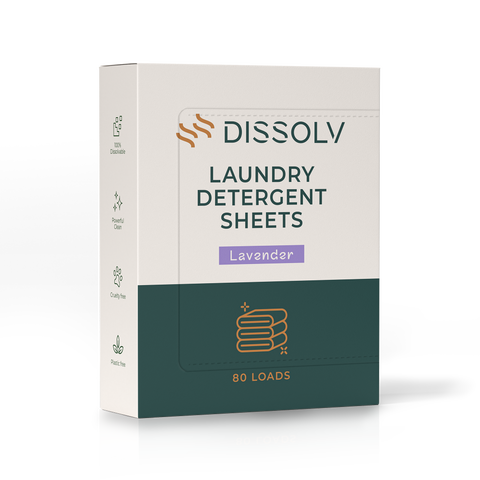 Dissolv Laundry Detergent Sheets, part of the Family Stock-Up Bundle