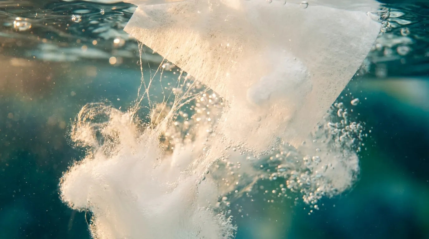 It dissolves completely